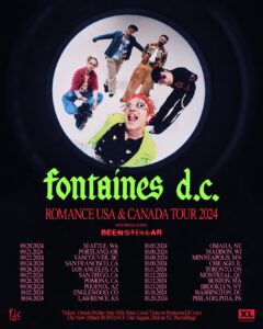 Fontaines D.C.: Romance USA & Canada Tour 2024