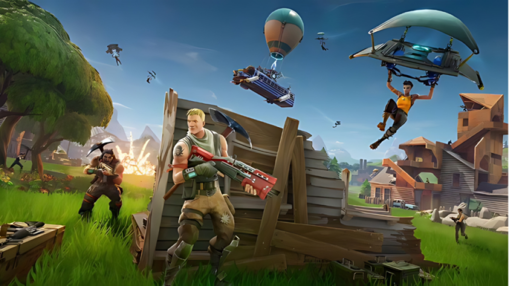 Fortnite Battle Royale Keyart Textless