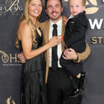 Frankie Muniz attended The Steve Irwin Gala with his wife, Paige, and son, Mauz