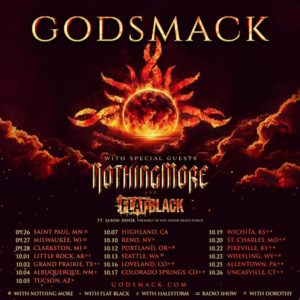 GODSMACK Announces September/October 2024 U.S. Tour