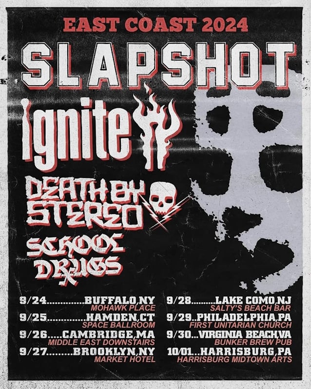 IGNITE And SLAPSHOT Announce Fall 2024 East Coast Tour
