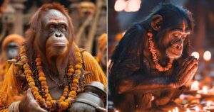 Kingdom Of The Planet Of The Apes: Fans Bring The Apes In India Encased In Indian Culture In This AI-Imagined Art - See Pics