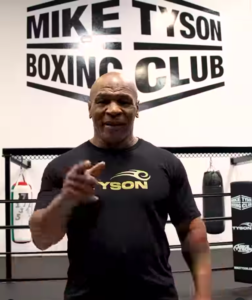 Mike Tyson is training in a state-of-the-art new gym in Las Vegas