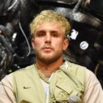 Jake Paul at the Jake Paul vs Tyron Woodley Los Angeles Press conference