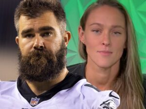 Jason Kelce Claps Back At Social Media Troll, Says Wife Isn't 'Homemaker'