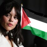 JENNA ORTEGA palestine flag
