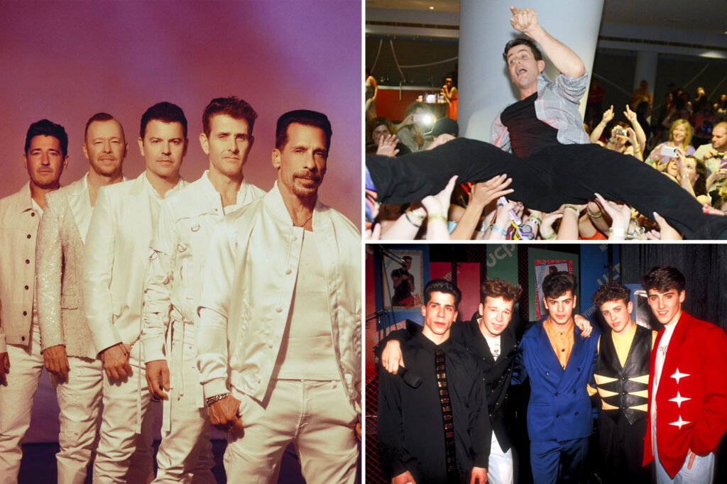 Joey McIntyre's mom once called New Kids on the Block's record company