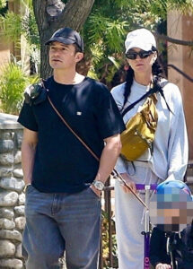 Katy Perry and Orlando Bloom were seen spending time at a Beverly Hills park with their 3-year-old daughter, Daisy