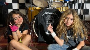 Kid Sisters Crush Metallica, Ozzy, Iron Maiden Classics
