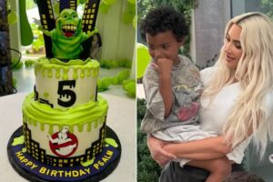 Kim Kardashian Throws 'Ghostbuster' Birthday Party For Psalm