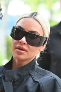 Kim Kardashian fans noticed lumps under the reality TV star's cheeks in recent photos