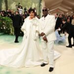Kris Jenner, left, and Corey Gamble are photographed at the Met Gala on May 6, 2024, in New York City.