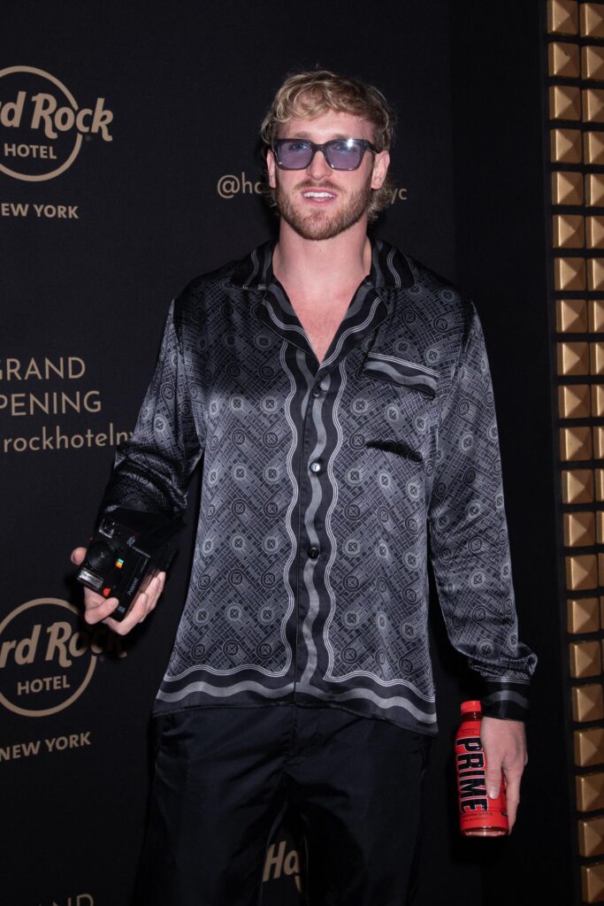 Logan Paul at the Grand Opening of the Hard Rock Hotel in NYC