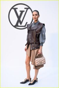 Jennifer Connelly at the Louis Vuitton show in Barcelona