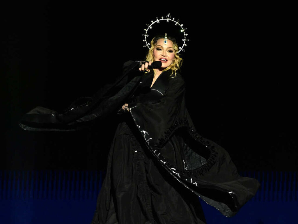 Madonna performs for 1.6 million fans in Rio de Janeiro, Brazil : NPR