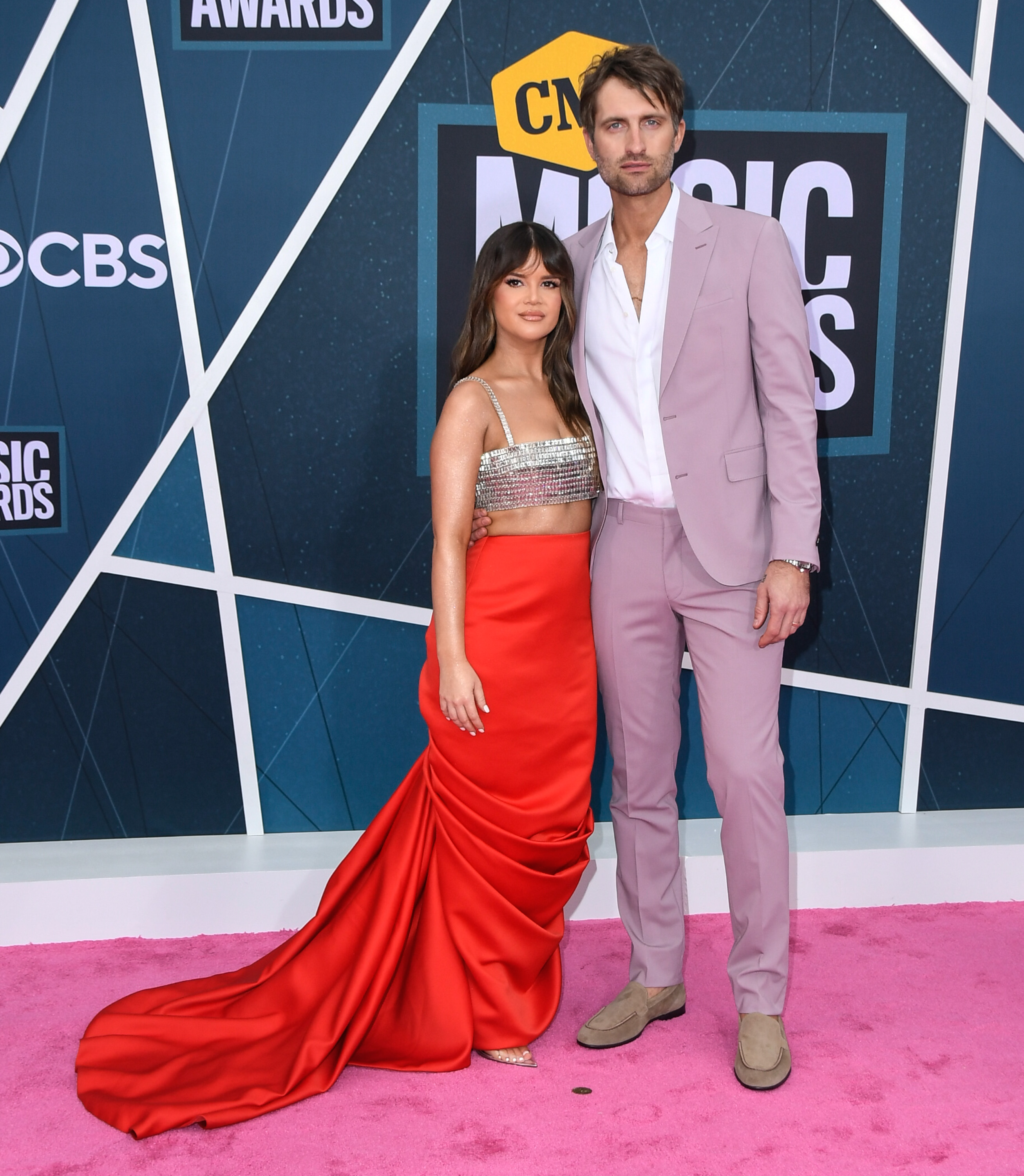 Maren pictured with her ex-husband Ryan Hurd at an event in April 2022