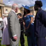 Maya Jama met the King and Queen Camilla at Buckingham Palace
