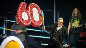 Maynard James Keenan Smashes "60" Piñata to End Sessanta Tour