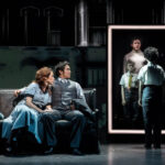 Alison Luff, Adam Jacobs, and Ali Louis Bourzgui in 'The Who's Tommy' on Broadway