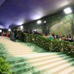 The green carpet at the Met Gala