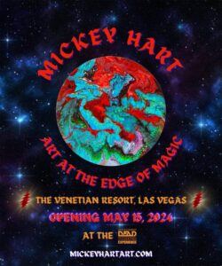Mickey Hart Frames "Art at The Edge of Magic" Exhibit