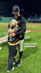 Olivia Dunne had a birthday message for boyfriend Paul Skenes after another solid outing