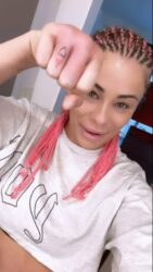 Paige VanZant shows off gruesome injury after Elle Brooke fight as