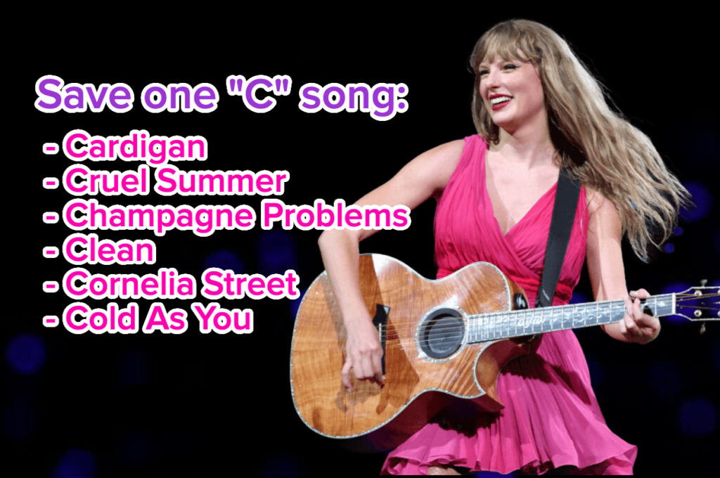 Pick A Taylor Swift Song For Every Letter Of The Alphabet And We'll Reveal Which Two Eras You're The Perfect Combination Of