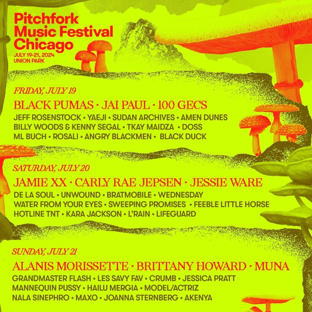 Pitchfork Music Festival 2024