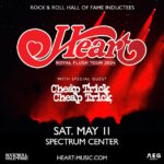See HEART Perform In Charlotte During 'Royal Flush' Spring 2024 Tour