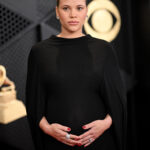 Sofia Richie flaunted her huge baby bump on her latest social media post