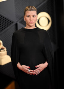 Sofia Richie flaunted her huge baby bump on her latest social media post