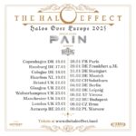 THE HALO EFFECT Announces 2025 European Tour With PAIN