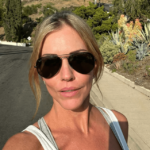 Two and a Half Men Star Tricia Helfer in Workout Gear is in "My Happy Place"