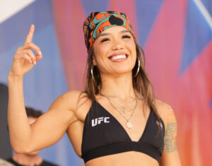 UFC Star Tracy Cortez In Workout Gear Says “Welcome To My One-Woman Show”