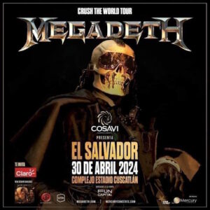 Watch Video Report On MEGADETH's Concert In El Salvador