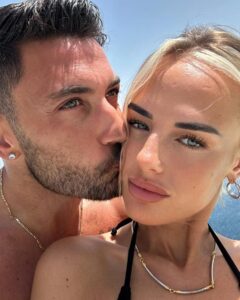 Giovanni Pernice and his girlfriend Molly Brown