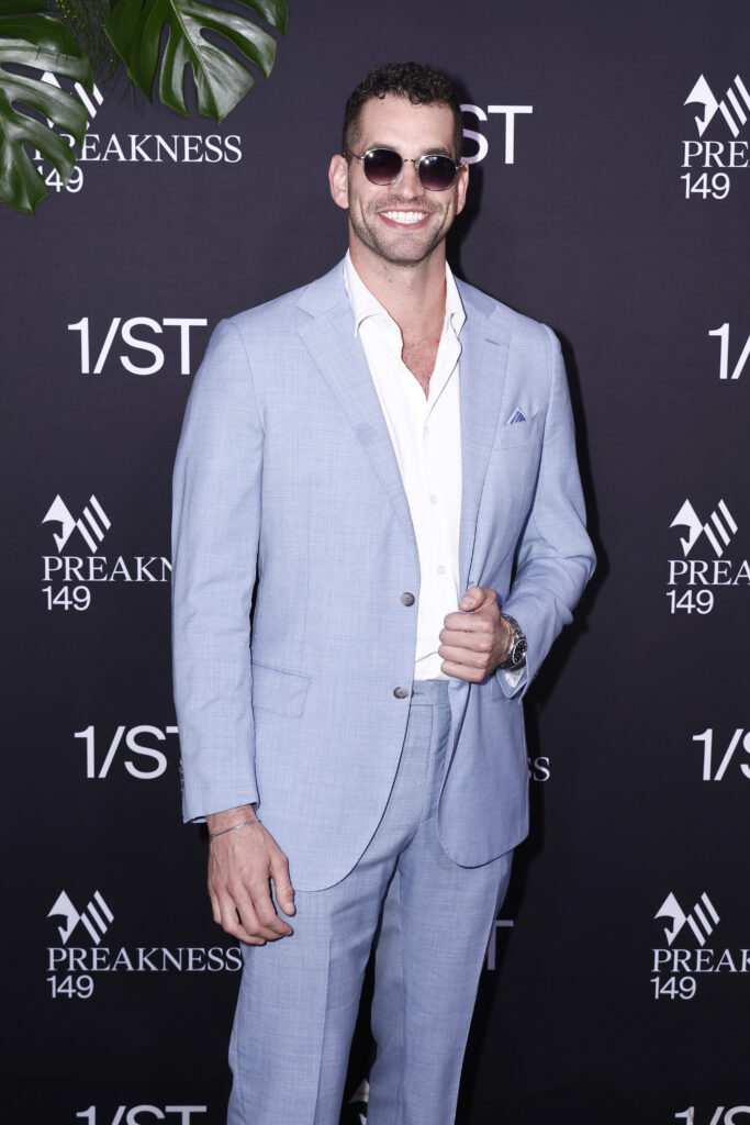 Jesse Solomon attends the Preakness 149 hosted by 1/ST at Pimlico Race Course on May 18, 2024, in Baltimore, Maryland