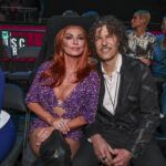 Shania Twain and Frédéric Thiébaud pictured together at the 2023 CMT Music Awards