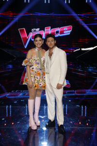 The Voice's Gine Miles was included in judge Niall Horan's team of singers