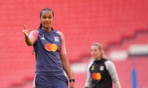 Olympique Lyonnais Training Session And Press Conference - UEFA Women's Champions League Final 2024