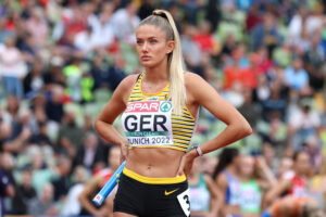 Alica Schmidt has qualified for the Paris Olympics in the mixed 4x400m relay