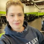 Eighties star and Hollywood actress Kristy Swanson glowed in a new snap from the gym