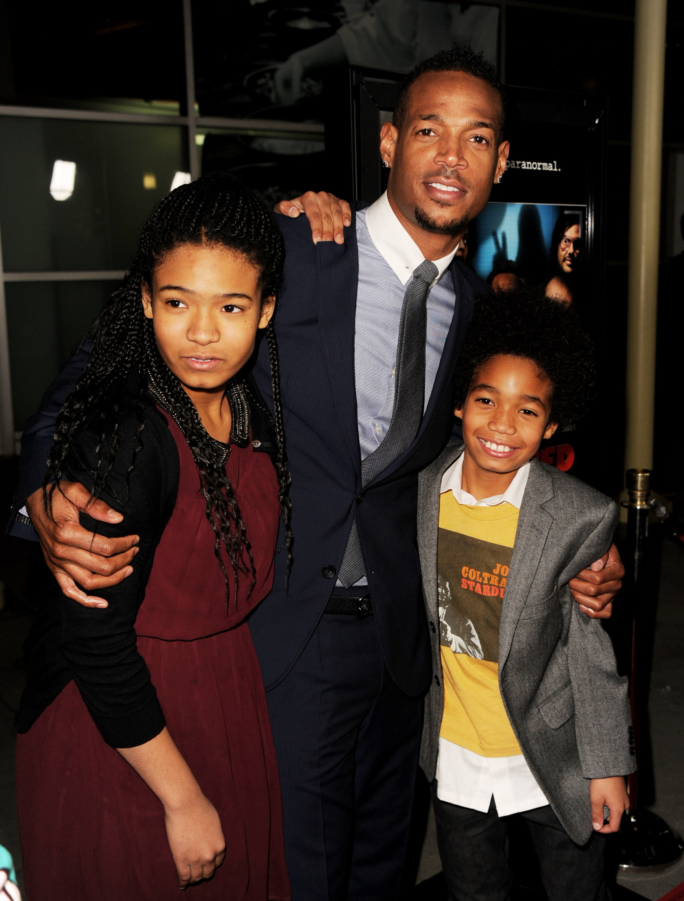 In November 2023, the actor revealed that his daughter Kai (left) was now his son, Amai