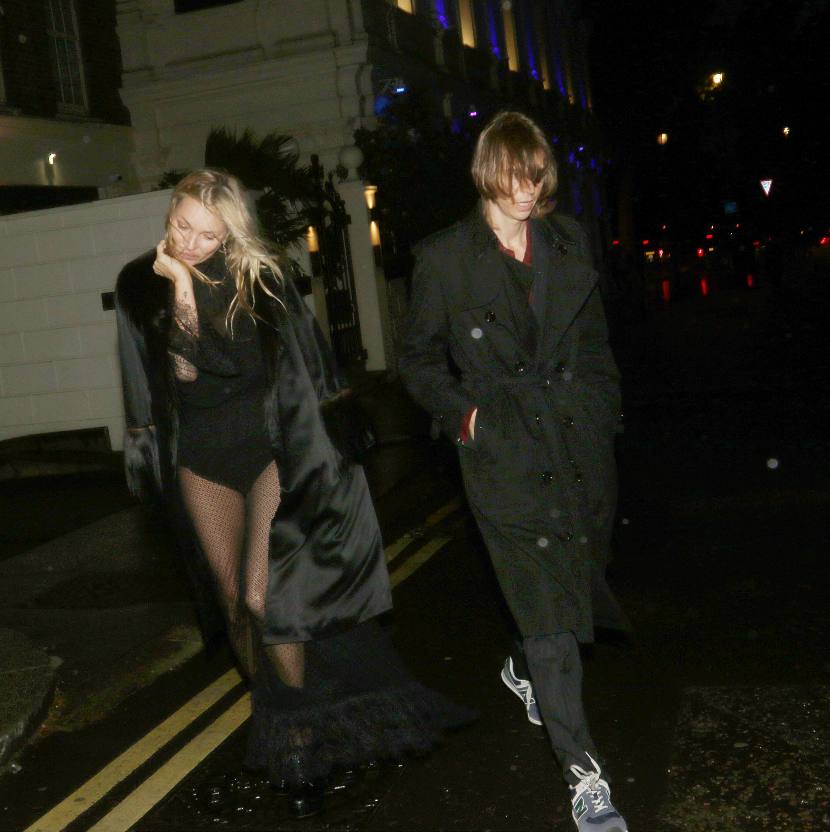 The pair went to see Cara Delevingne in her West End musical