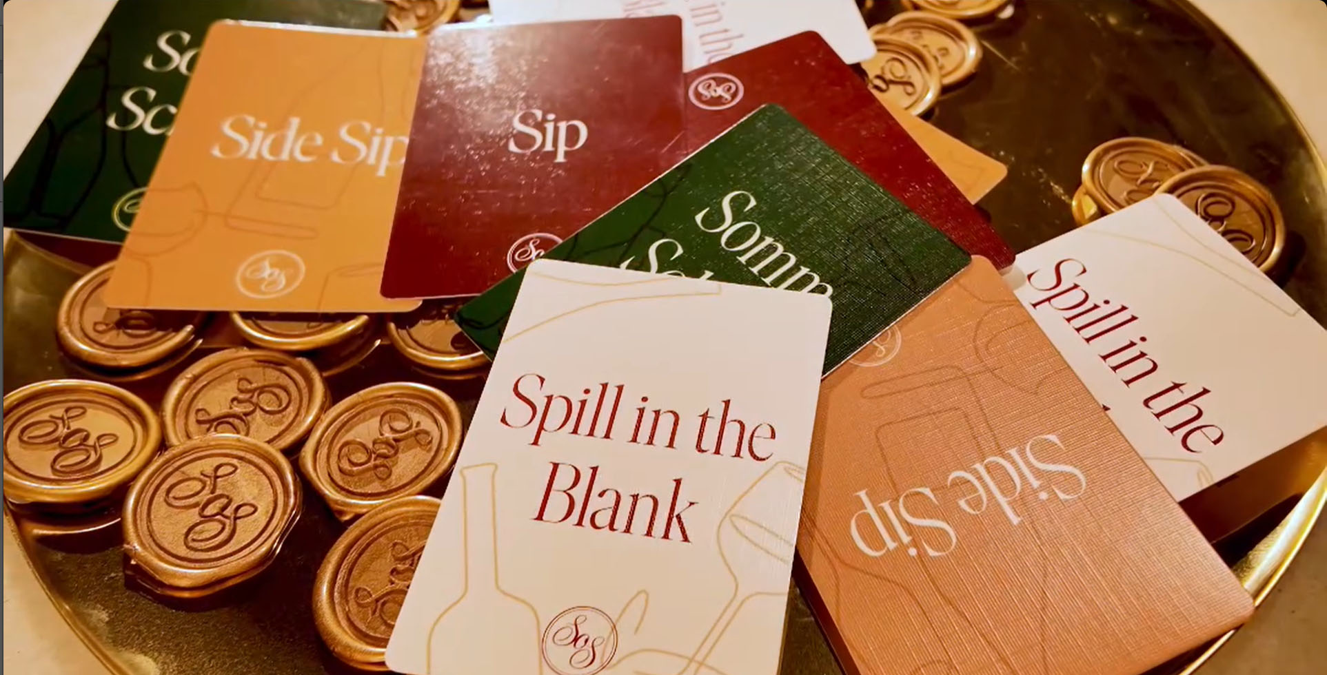 Aubrey created a Sippin' on Something drinking card game