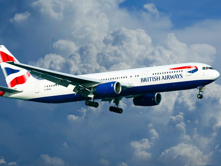 british airways plane