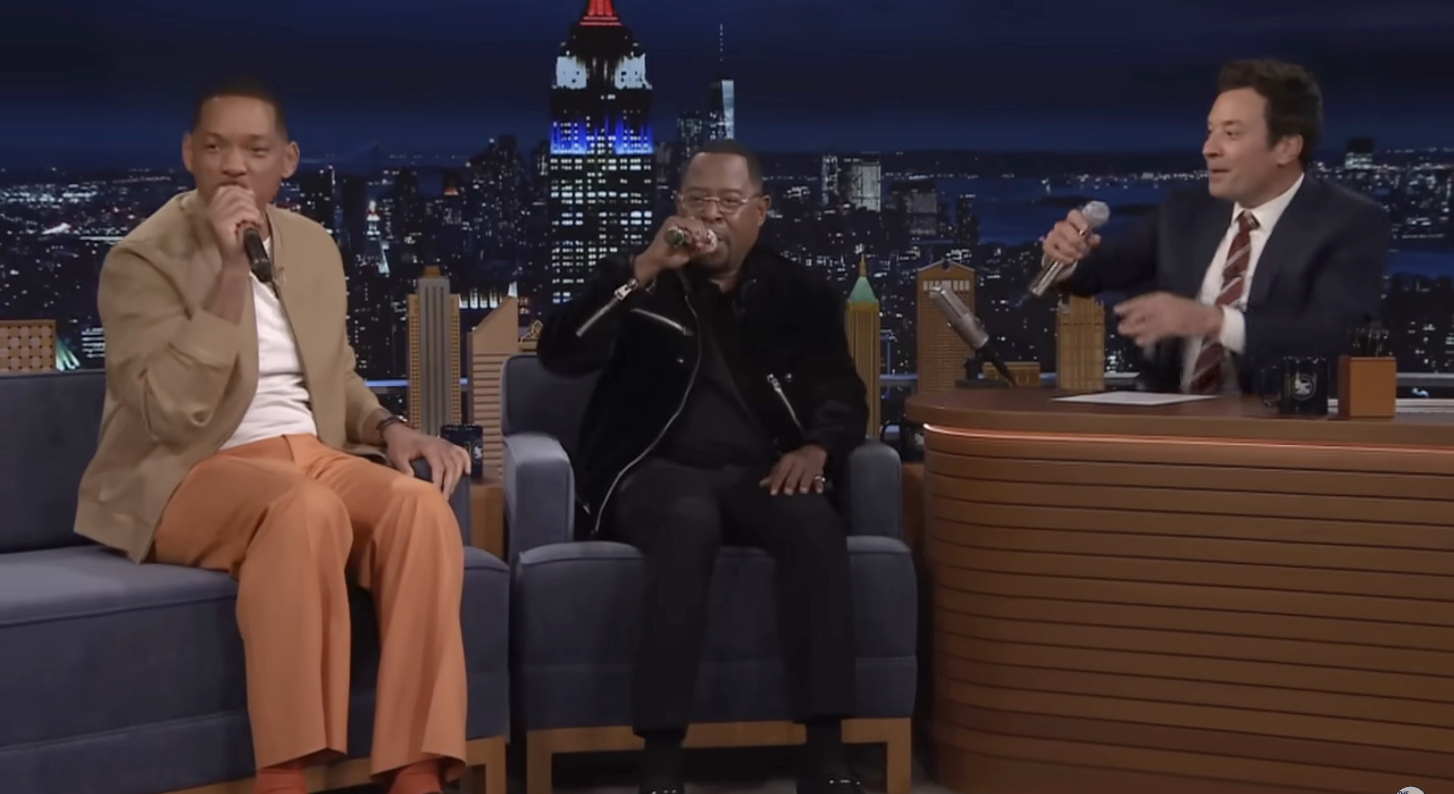 Fans claimed Martin looked 'frail' as he sang beside his Bad Boys co-star Will Smith