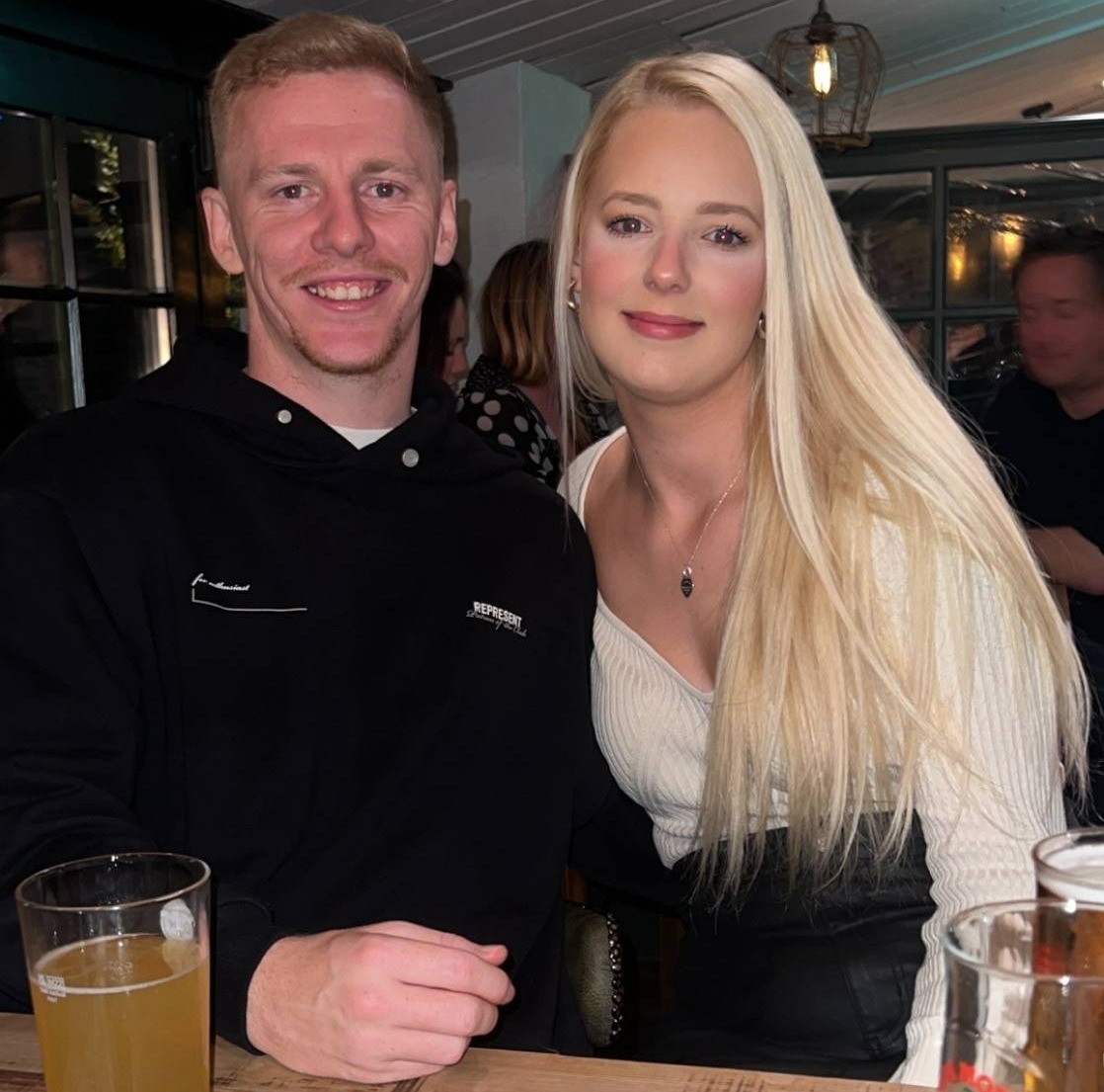 Abbie Guy, who is married to Callum Guy, a midfielder for Carlisle United, explained that trolls call her an 'embarrassment' and a 'gold digger'