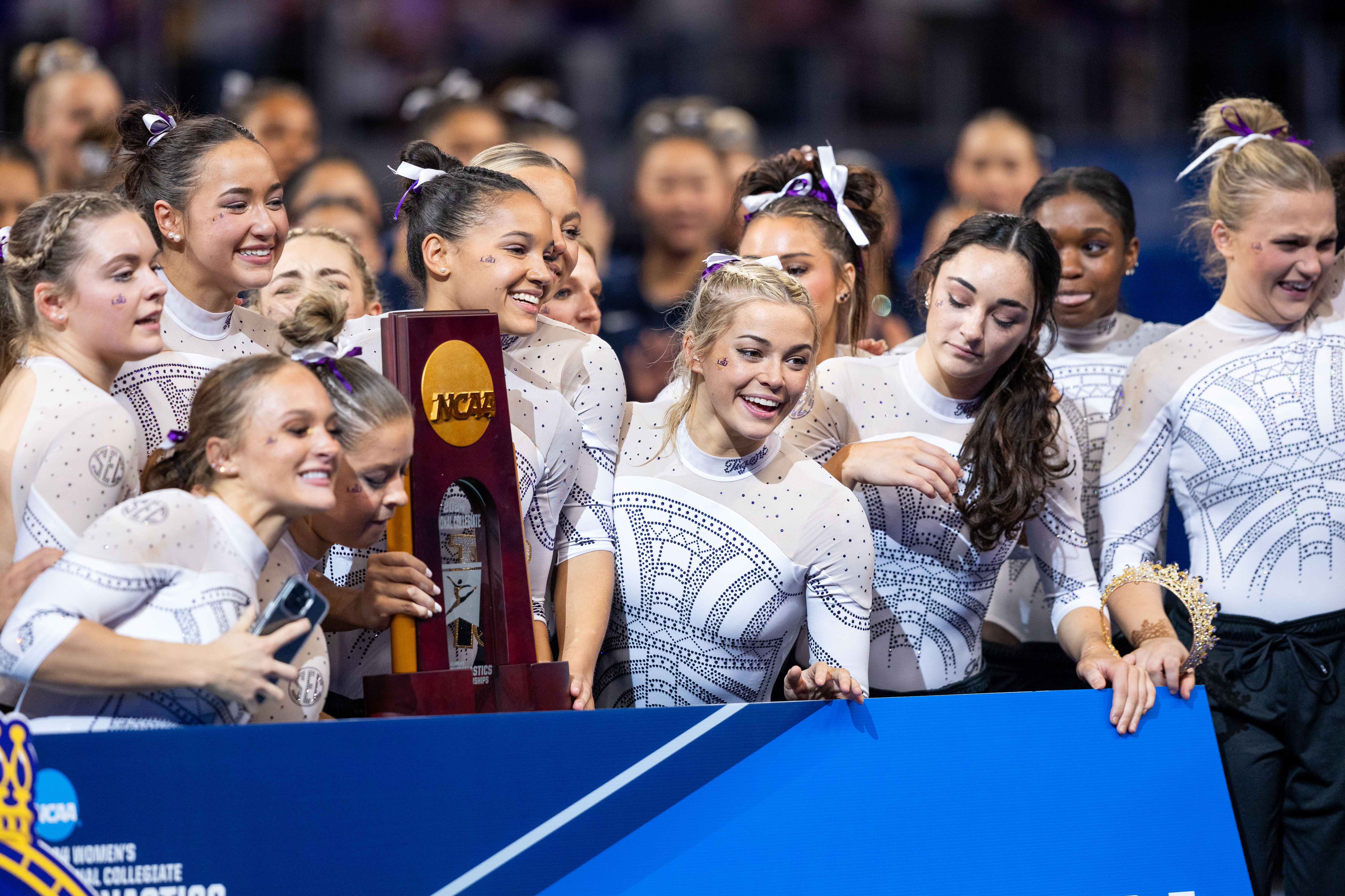 Dunne and the Tigers won their first-ever NCAA National Championship in April